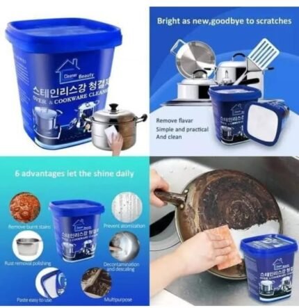 Stainless Steel Cookware Cleaning Paste