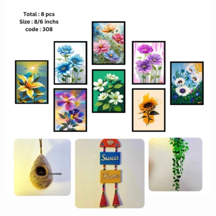 Home Decor Combo - Flower