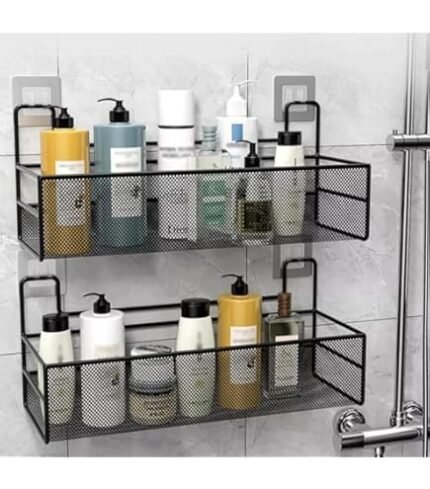 Basket Wall Hanging Shelf Organizer (2 PC)